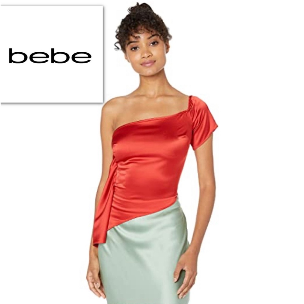 *SOLD* Bebe Side Sash Tail Top